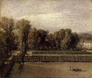Jacques-Louis David, View of the Garden of the Palais du Luxembourg